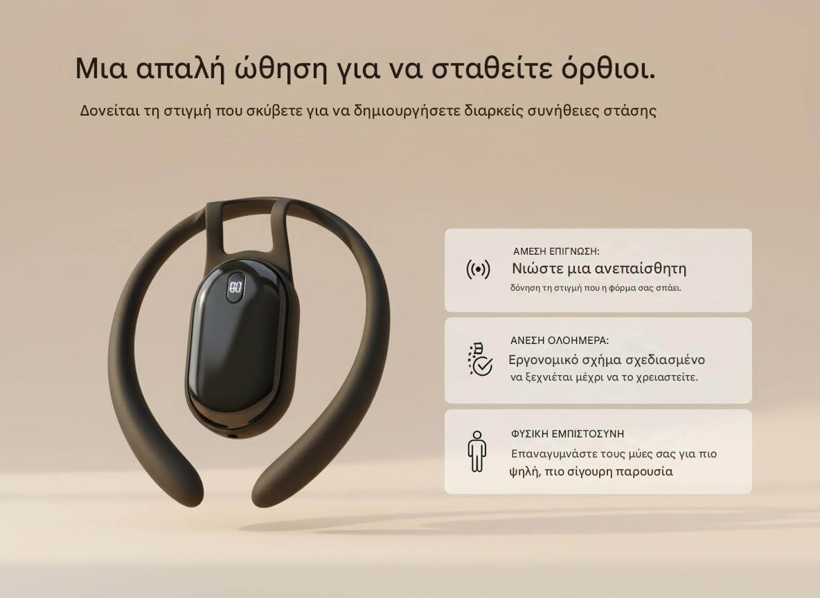 Sentra™ ο αόρατος  έξυπνος διορθωτής στάσης